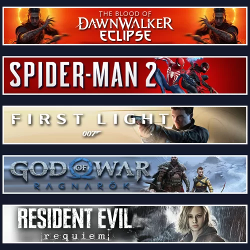 Dawnwalker +Spider 2+007+Ragnarök +RE 9